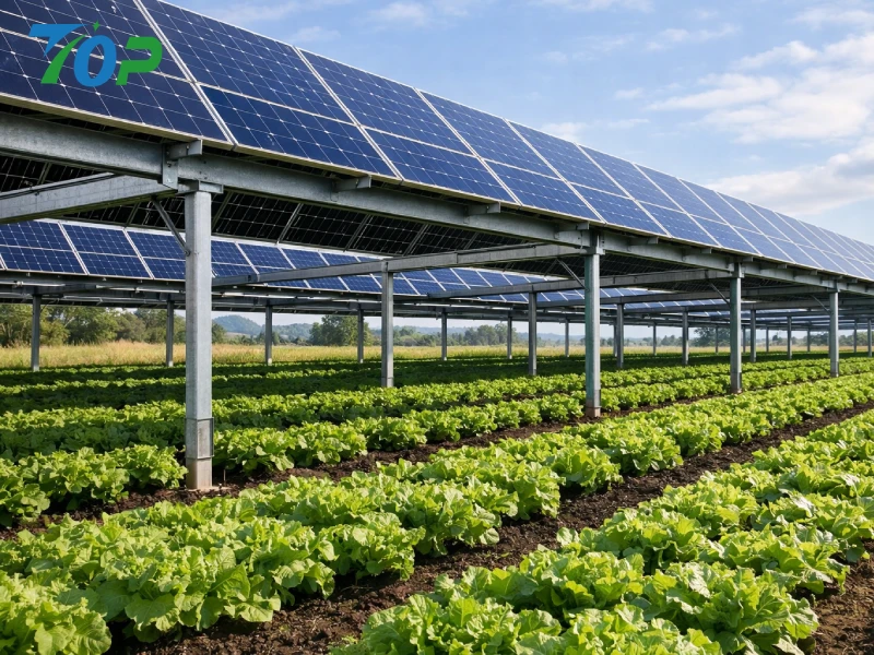 Agrivoltaics: Günəş panelləri altında yüksək məhsuldar bitkiləri necə yetişdirmək olar