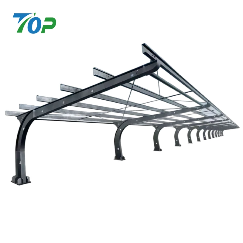 Düzensiz Polad Günəş Carport
