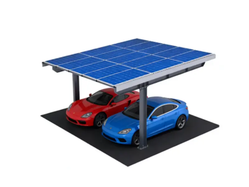 Solar Polad Carport Strukturları