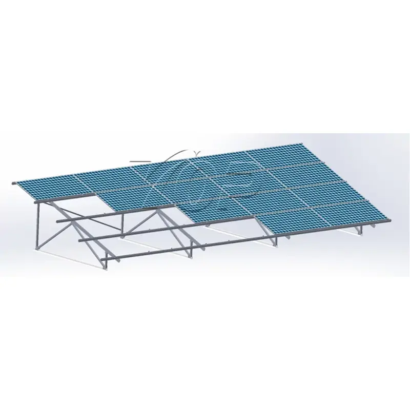 Metal Damlar üçün Üçbucaqlı Günəş Montaj Sistemi