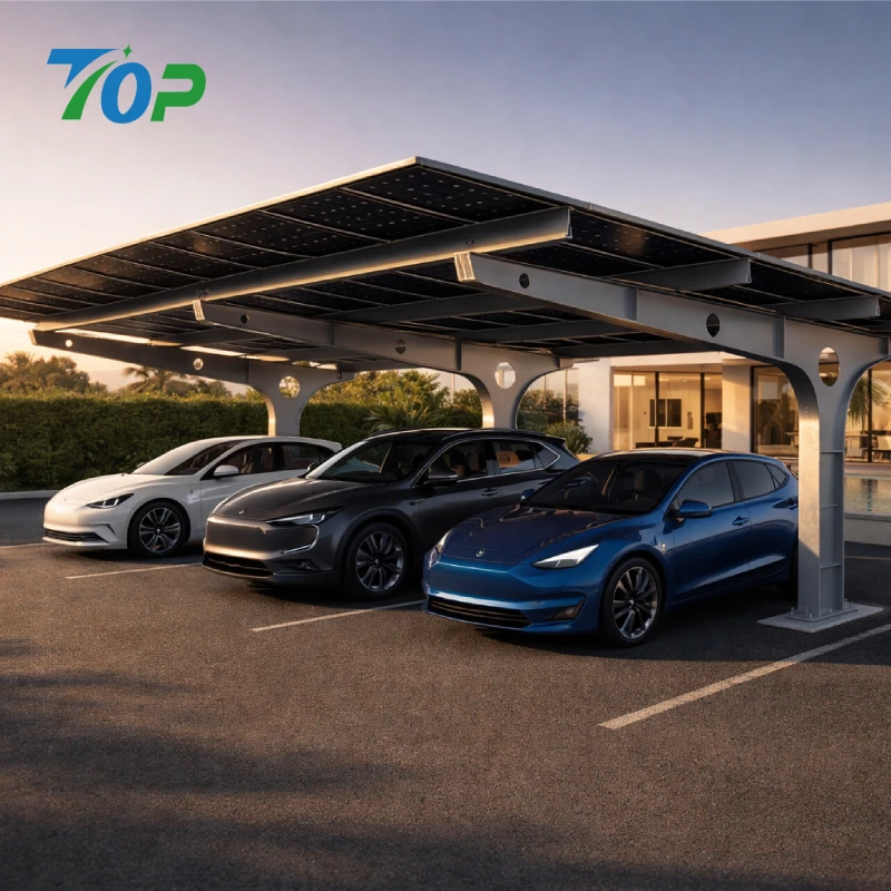 Açar təslim Solar Carport Həll Dəsti